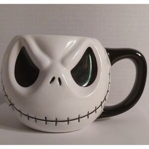 Jack Skellington Skull Mug The Nightmare Before Christmas Disney Tim Burton